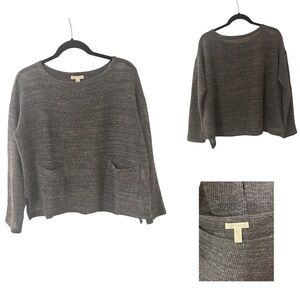 Eileen Fisher Waffle Knit Sweater